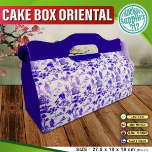 Box Kotak Dus Kue CHINESE MANDARIN ORIENTAL jinjing - 275x10x18cm (10 pcs)