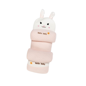 --.--- Gối Chặn Định Hình Đầu IQKAO Cho Bé – Gối Cotton Mềm Mại Lõi Vỏ Hạt Kiều Mạch Tư Thế Chuẩn Chống Bẹp Đầu BG05