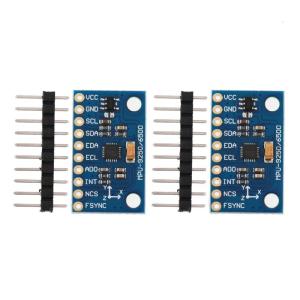 2Pcs 9 Shafts Accelerometer Gyroscopes Sensors Modules Replacement 9-Shafts Attitude Sensors Modules Magnetic Field Sensors Modules