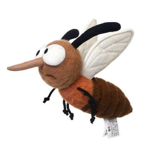 CHDHALTD Stuffed Animal Mosquito Plushie Funny Insect Home Decoration Stuffed Mosquito Lovely Cartoon Mosquito Insect Toy Halloween Gift