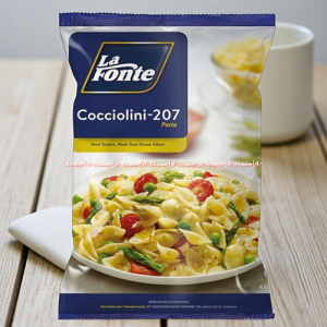 La Fonte 500gr Cocciolini 207 Pasta Mie Pasta Keong Siap Masak Lafonte Cociolini Cocio Lini 500gram