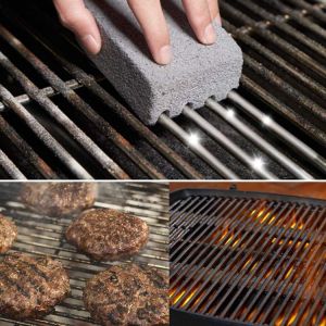 BBQ Grill Cleaning Brick Barbecue Grill Stains Grease Cleaner Kitchen Cleaner Gadge