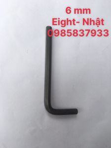 [Freeship+quà tặng 19k] Chìa vặn Lục giác chữ L 6 mm 001-6 Eight Nhật tại Máy NTT dùng tháo lắp ốc chìm dễ dàng hiệu quả tuổi thọ cao