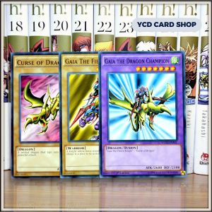 [YCDcardgame] Thẻ bài Yugioh Chính hãng set dung hợp Gaia the Dragon Champion -Common