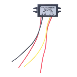 Efficient 12V-24V To 7V Step Down Power Supply 2A/3A Output Waterproof For Automotive Marine Motorcycle Systems