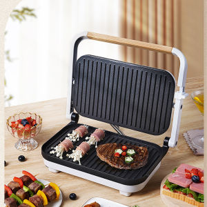Bread Baking Machine Sandwich Maker Sandwich Maker Waffle Maker Breakfast Bread Waffle Maker Household Electric Barbecue Small and Durable 早餐机