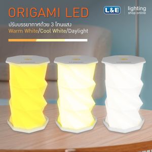 โคมไฟตั้งโต๊ะ Table lampLUMAX รุ่น Origami Lamp-Paper folding/LED/2W