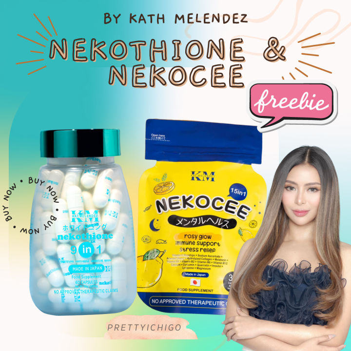 Nekothione, Neko White and Nekocee by Kath Melendez | Lazada PH