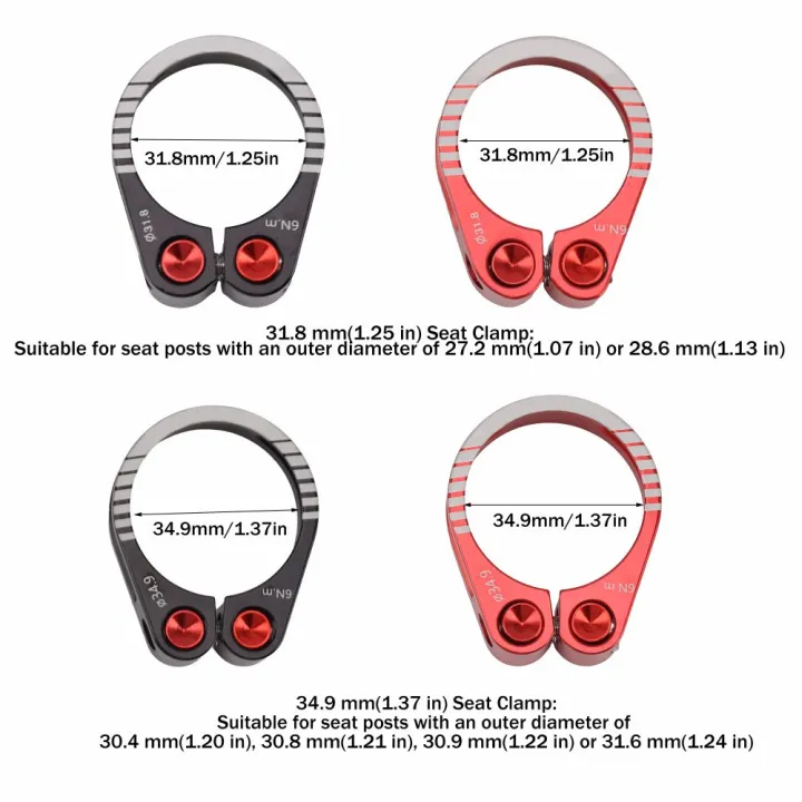 DSLONG%20Adjustable%20Bike%20Seat%20Post%20Clamp%20Hollow%20Lock%20Aluminum%20Alloy%20Mountain%20Road%20Bike%20Seat%20Post%20Clamp%20Durable%20Lightweight%20Bike%20%20Seatpost%20Collar%20Bike%20Seat%20Tubes%20-%20Image%202