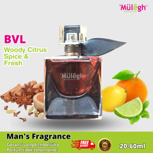 Mulegh Parfum - BVL 20-60ml | Parfum Pria Wangi 12Jam 24Jam & 36Jam