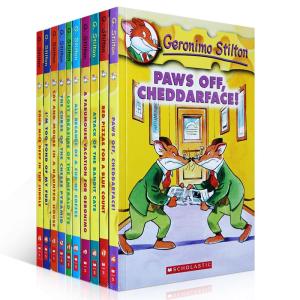 Geronimo Stilton: 10 Book Collection (Series #1-80) Paperback by Scholastic