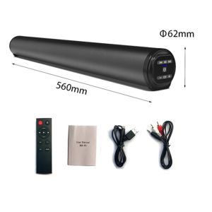 Column Powerful Home Theater TV Sound Bar Speaker Wired Wireless Bluetooth Surround Soundbar for PC TV Outdoor Speakers Remote