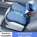 Summer Car Seat Cushion Cooling Gel Premium Breathable Car Seat Cooler Cunshion Universal With 6D Honeycomb Net Structure. 
