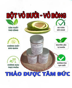hũ 1kg bột vỏ bòng - bột vỏ bưởi