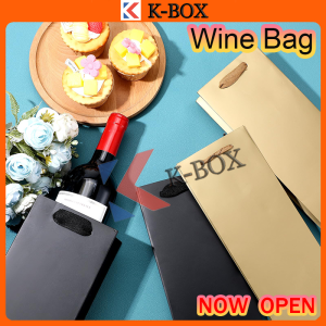 750ML Premium Quality Wine Paper Bag Kraft material wine paper bags/Red Wine Handbag/Gift Bag