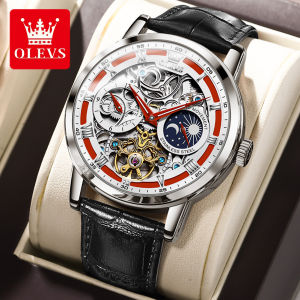 OLEVS Men S Watch Luxury Top Mechanical Waterproof Original Tourbillon Watch Sports Clock Mechanism Automatic Fashion Business