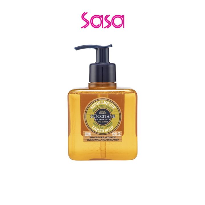 【online Exclusive】loccitane Shea Butter Hands And Body Liquid Soap