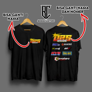 Scarlett Kaos -Request Racing - Tambah Nama Dan Nomor Sesuka Anda - T-Shirt Pria -Atasan pria - Fashion Pria -Kaos Pria - Kaos Distro - Kaos polos - T-Shirt Distro - Kaos Termurah - Cotton Combed 30s -Kaos Terlaris - Kaos Viral - Kaos Sablon BossCustom