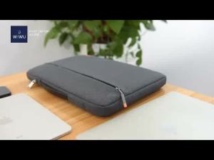 WIWU Water Resistant Laptop Sleeve Case for 16 inch Pro 2026-2026/15.6 Inch Laptop Sleeve Case Computer Bag