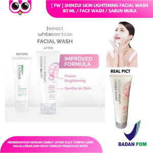 [ FW ] SHINZUI SKIN LIGHTENING FACIAL WASH 80 ML / FACE WASH / SABUN MUKA