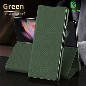 FLOVEME Magnetic Adsorption Kevlar Phone Case For Samsung Galaxy Z Fold 6 Z Fold 5 Fold 4 5G Luxury 360° Full Protection Shockproof Bracket Phone Cover For Galaxy Z Fold6 Z Fold 5 Fold 4