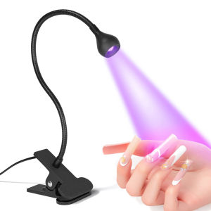 Nail Dryer Light UV Nail lamp 395nm Wavelength Clip-on DeskUSB For Gel Nails ongle Manicure Salon Tools
