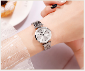 Đồng hồ nữ Skmei chính hãng chống nước chống xước tốt bảo hành 1 năm