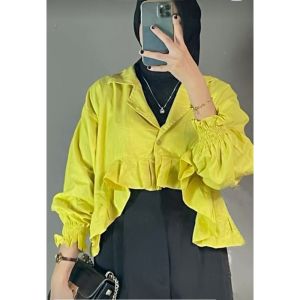 JOSU - ADLEY BLAZER / Jas Wanita Polos Wanita / Atasan Blouse Wanita / outer kondangan - FR
