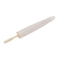 [Wondering] Kids Paper Parasol Bamboo And Paper Umbrella Chinese Style Elegant White DIY Paper Umbrellas For Decoration. 
