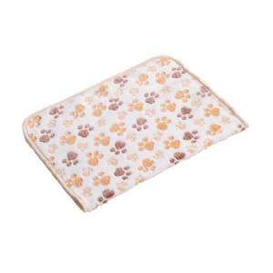HATELI Dog Blanket Cat Sleep Mat Warm Soft Coral Velvet Bed Mats Puppy Cushion for Small Dogs