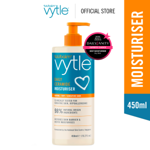 [Adult & Kids] Vytle Daily Ceramide Moisturiser 450ml / 100ml