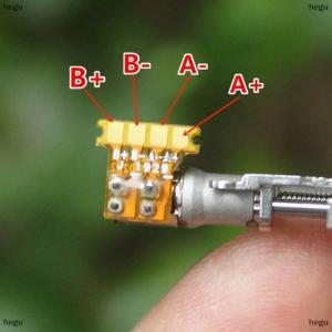 [COD] hegu 1PC mini 5mm 2 Pha 4 dây chính xác kim loại hộp số bánh răng động cơ bước siêu vi 5mm đột quỵ Thiết bị truyền động tuyến tính