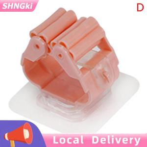 SHNGki Wall Mounted Mop Clip Mop Holder Brush Hanger Home Storage Rack Bathroom Hooks
