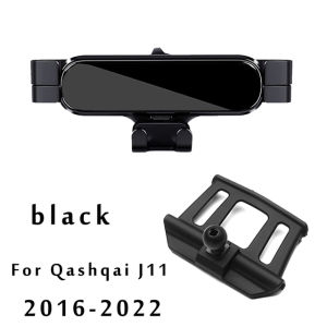Car Mobile Phone Holder For Nissan X-Trail T32 T33 Qashqai J11 2022 Air Vent GPS Gravity Stand Special Mount Navigation Bracket
