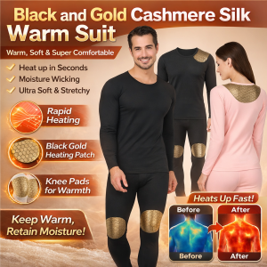Warm Clothes and Pants Thickened Windproof Wind-blocking Closure Regulate Body Temperature Experience