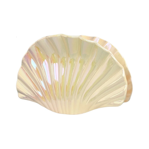 Unique Hair Claw Clip Large Nacreous Hair Claw Hair Adornment Elegant Seashells Hair Claw Clip Hair Ornamentation