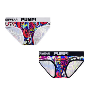 CMENIN PUMP 2Pcs Polyester Mềm Mại Gợi Cảm Quần Lót Nam Quần Sịp Nam Quần Lót Nội Y Jockstrap Quần Lót Người Ngắn Chất Lượng Cao MP223