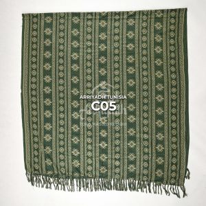 Sorban ARRIYADH Solo Motif TUNISIA Garis kombinasi Print