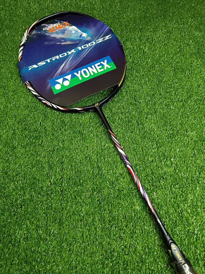 Yonex Astrox 100ZZ BP Version Purple Free String+Grip - Lazada