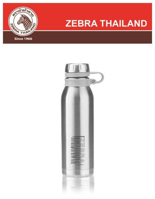 100 Original Thailand Zebra Stainless Steel Vacuum Flask "Wisdom" (0.5L / 0.75L / 1.0L) Lazada