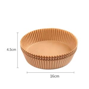 [Loại Tốt Có Hộp] Set 200 Giấy Nến Vàng Lót Nồi Chiên Không Dầu Dùng Nội Trợ Tiện Dụng