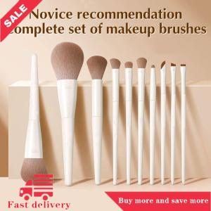 [COD] 5 7 10 12pcs trang điểm bàn chải với nền tảng Blush Eyeshadow đường viền bột bàn chải tạo nên bàn chải kit Chuyên Nghiệp trang điểm bàn chải Bộ