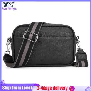 Casual Square Crossbody Tote Bag for Women with Wide Strap Simple Solid Color Design Perfect for Shopping and Travel