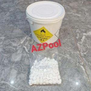 Clo viên 2g khử trùng nước - Clo vien sủi 2gam xử lý nước hồ bơi bể phao bể bạt