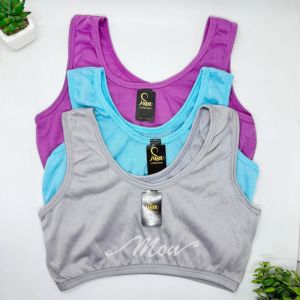 12pcs 6pcs 3pcs Miniset Anak Remaja Perempuan SD SMP Usia 8 - 13 tahun bahan katun Murah