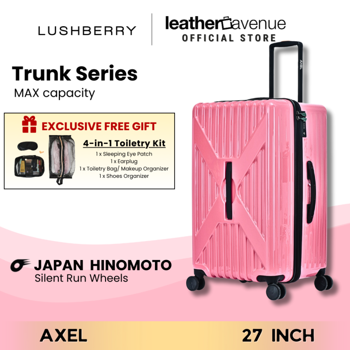 LUSHBERRY AXEL【27 inch】Trunk Size Luggage Polycarbonate Hard