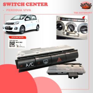 ORIGINAL PERODUA VIVA EMERGENCY CENTER SWITCH HEATER SWITCH SUIS KECEMASAN DOUBLE SIGNAL HAZARD LAMP 88610-18R01