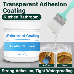 Waterproofing Adhesive For Internal And External Walls Without Smashing Brick Multiwall Application Transparent Waterproof Adhesive Waterproof Sealing Paste Strong Adhesion