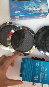 Hi-Fi เสียงเครื่องขยายเสียงสเตอริโอเกมอาเขตชุดเสียง4นิ้วลำโพงสำหรับราสเบอร์รี่ Pi หลายเกม PCB พินบอลเครื่อง