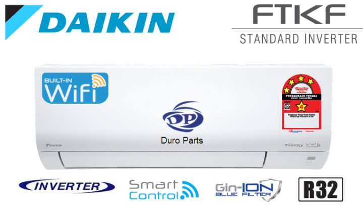 Daikin 1 0hp 2 5hp R32 Ftkf Standard Inverter Air Conditioner Wifi